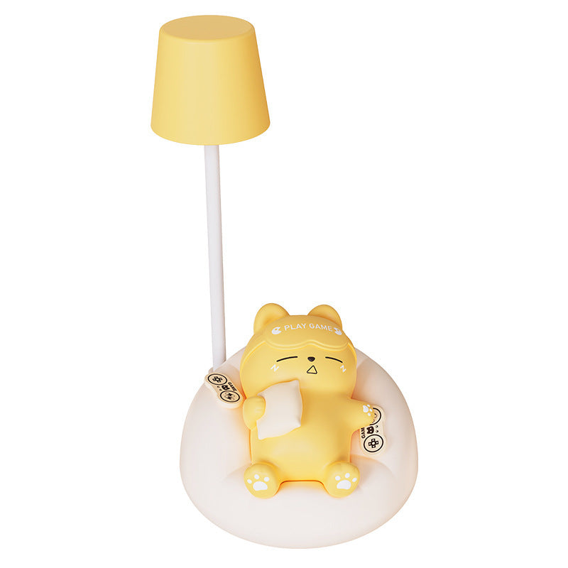 Night lamp "Sleeping Cat"