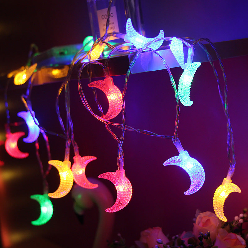 String lights "Half-moon"