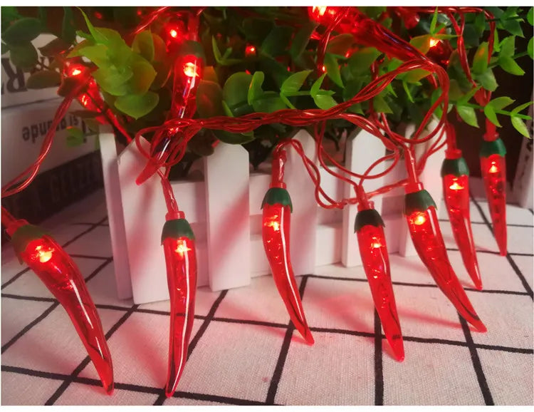 String lights "Peppers"