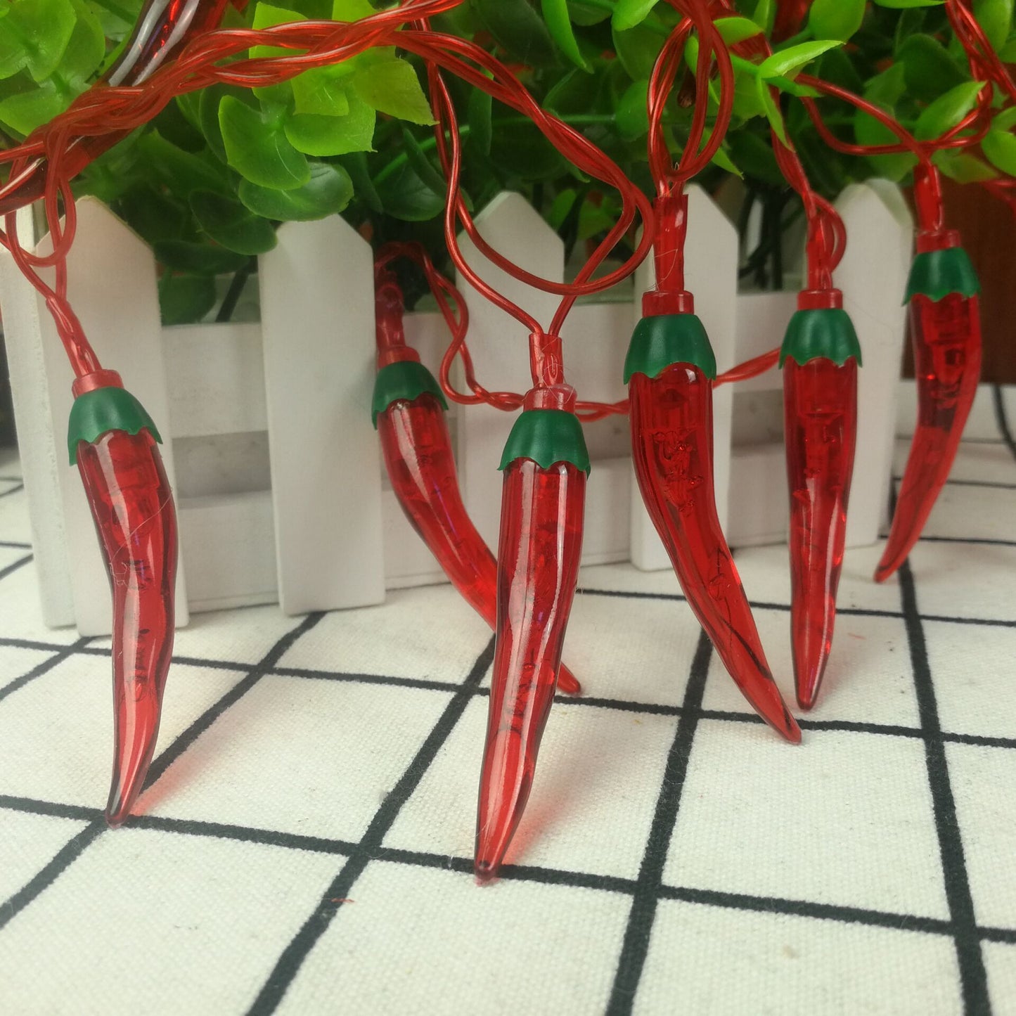 String lights "Peppers"