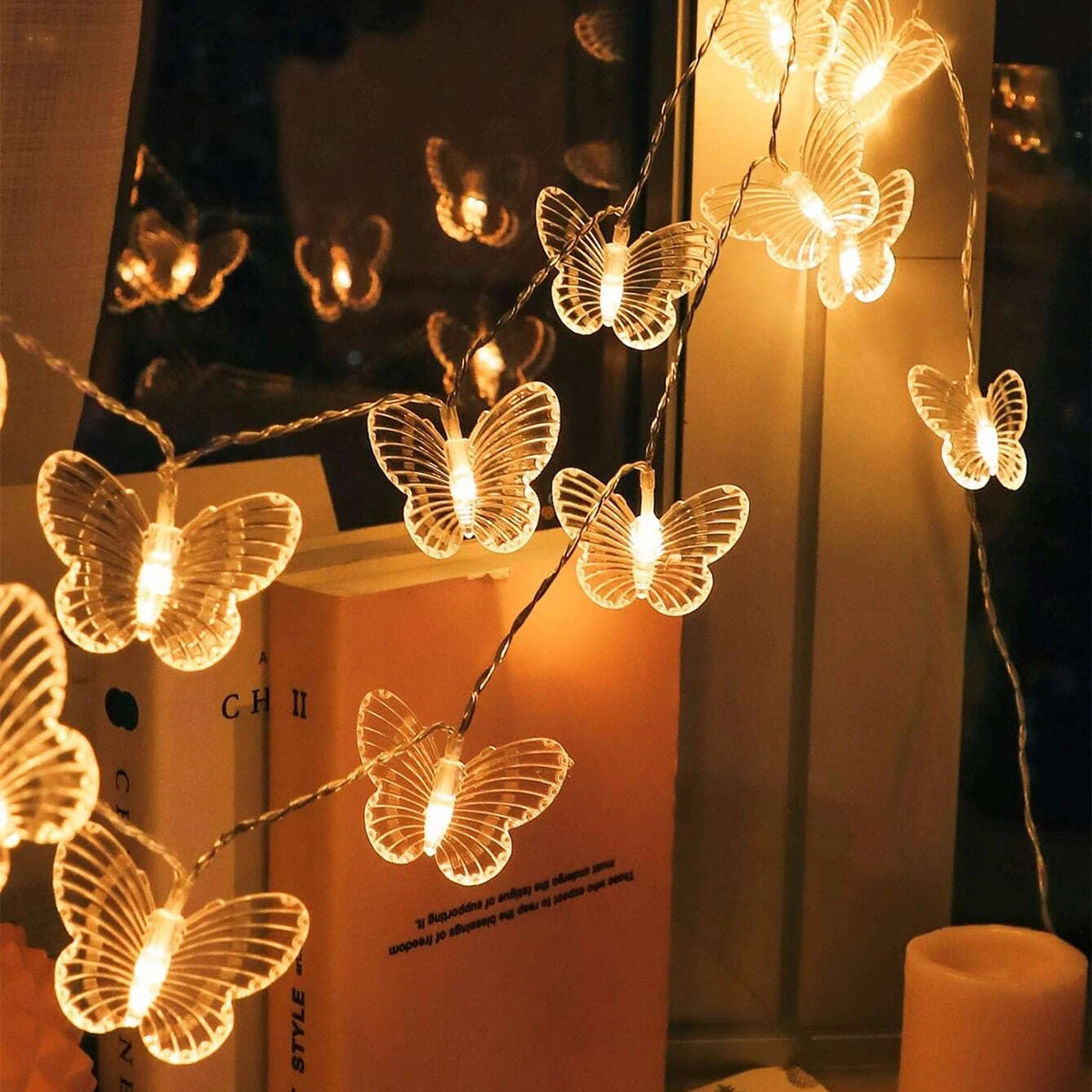 String lights "Butterflies"/"Dragonflies"