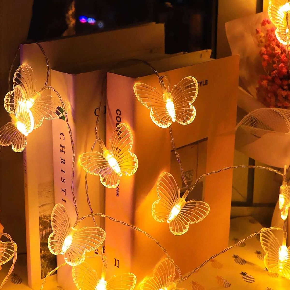 String lights "Butterflies"/"Dragonflies"